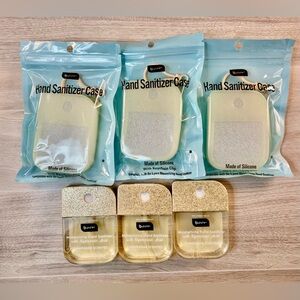 Bpure Champagne Glitter Hand Sanitizer Spray Trio